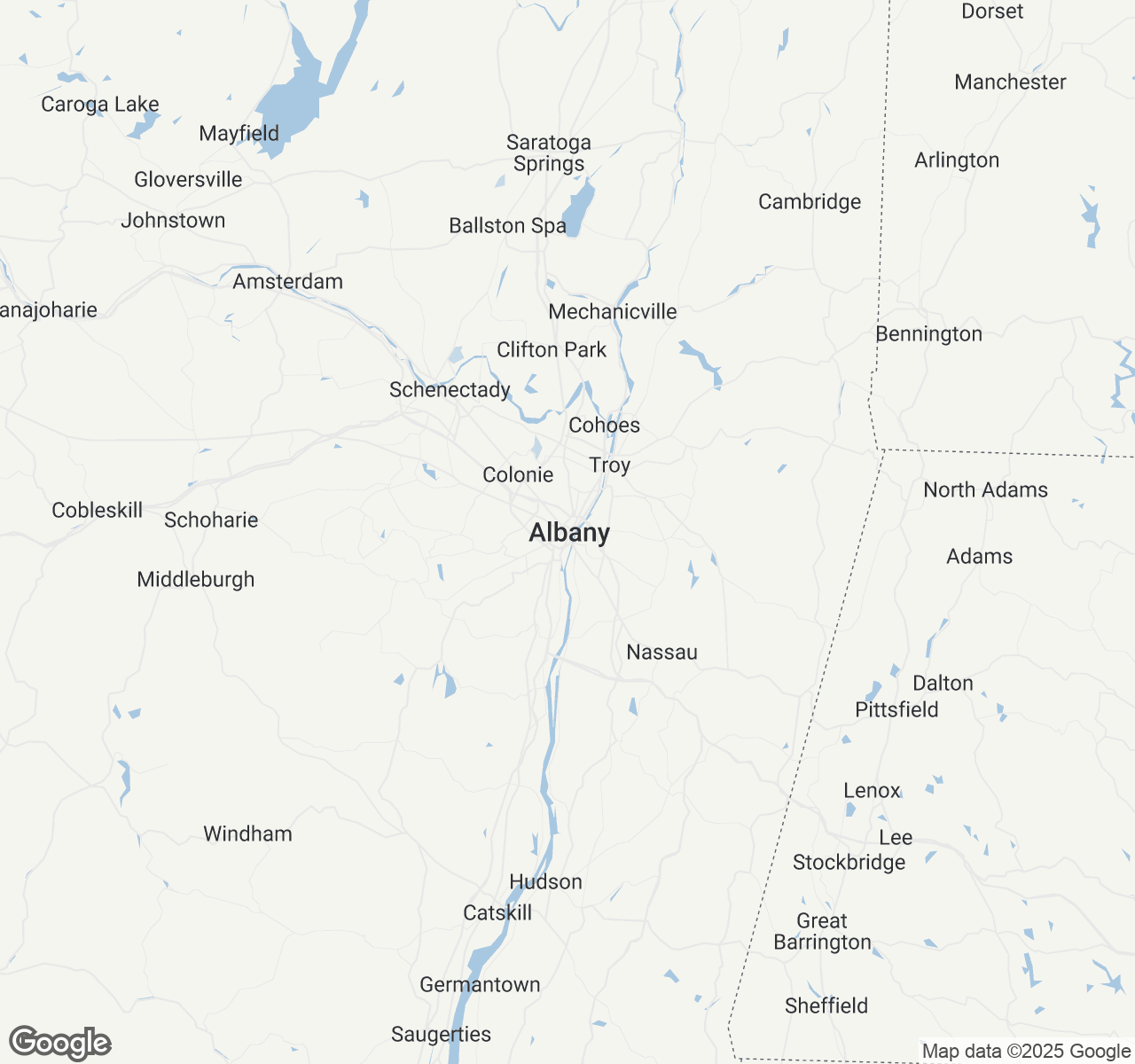 Map of Albany